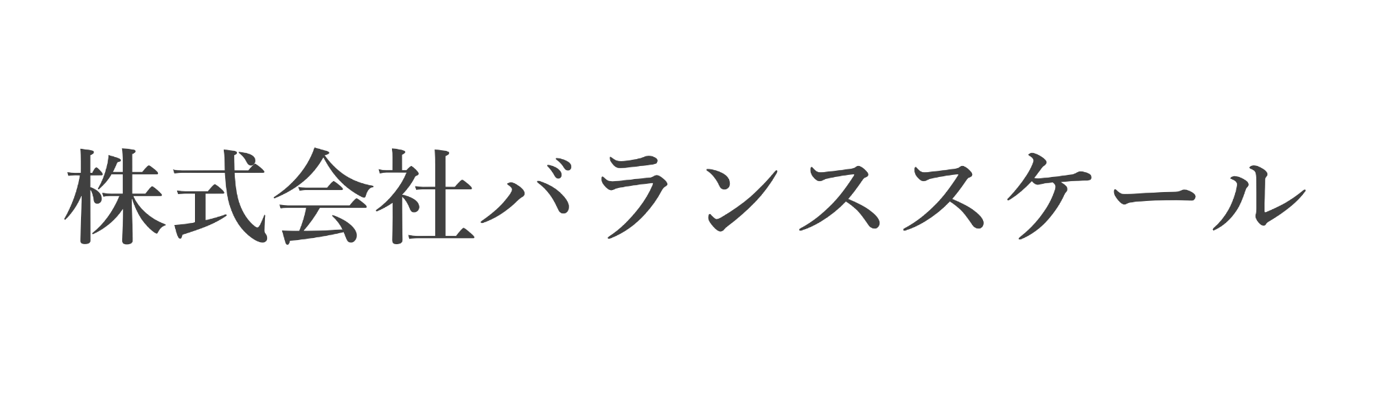 株式会社バランススケール